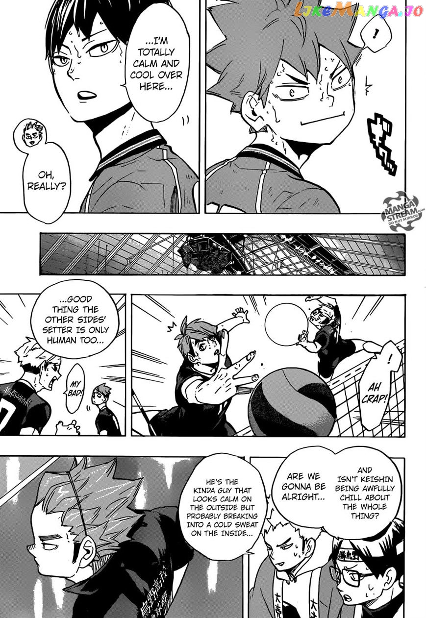 Haikyuu!!, Chapter 255 image 04